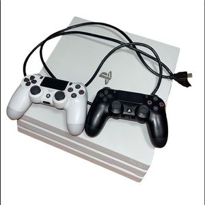 2017 Destiny 2 PlayStation 4 Pro with 2 controllers and HDMI Chord